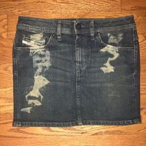 Diesel Industry Denim Skirt